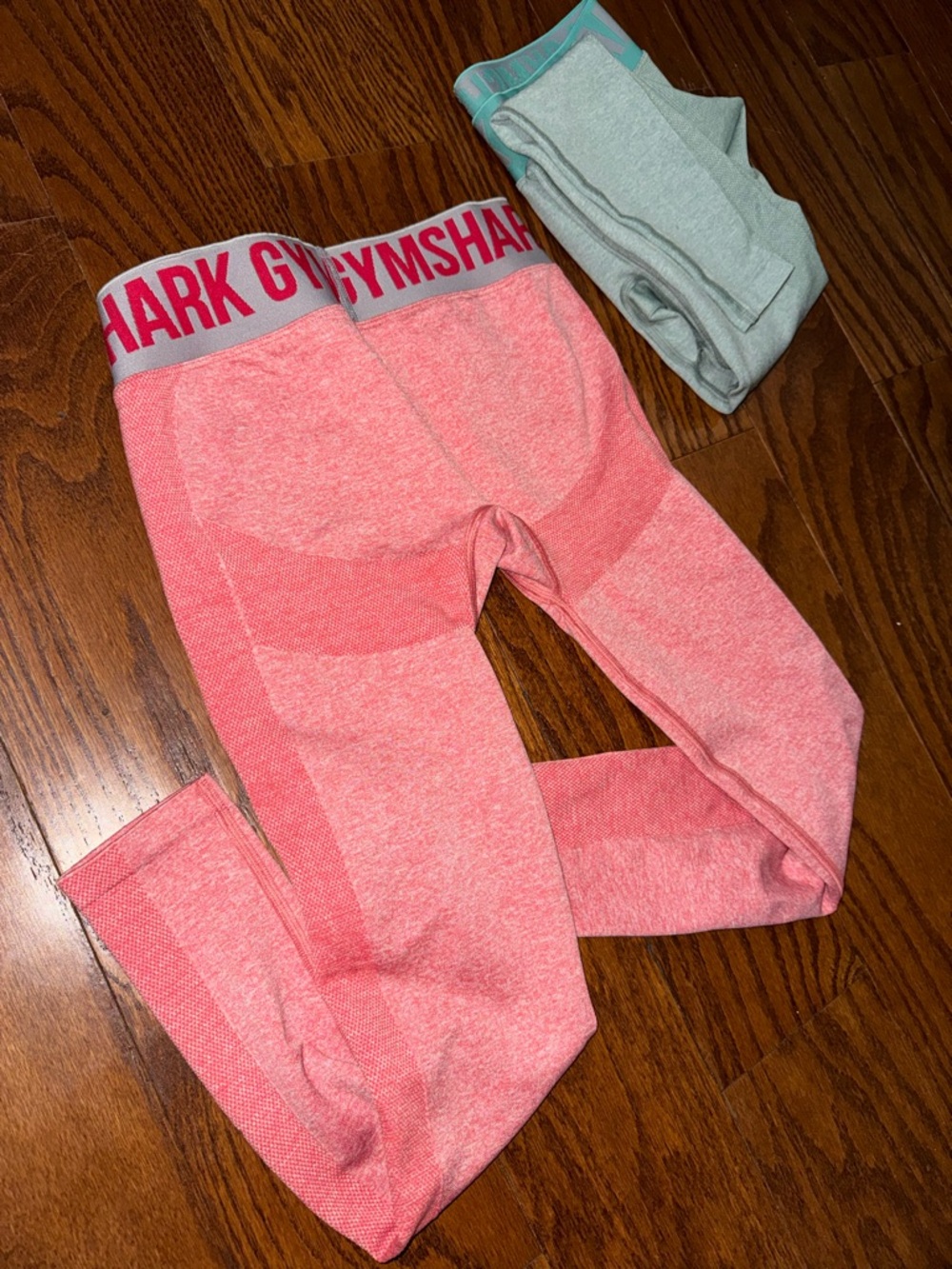 Gymshark Coral Pink Seamless Leggings